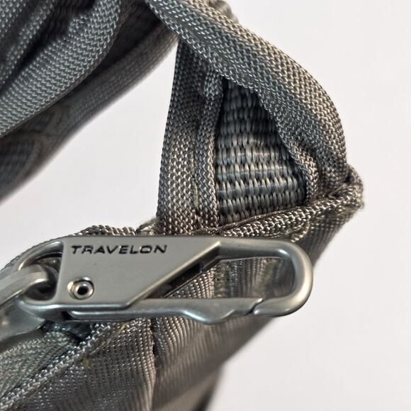 Travelon Anti-theft Classic Crossbody Bucket Bag Nutmeg Crossbody - Picture 11 of 16